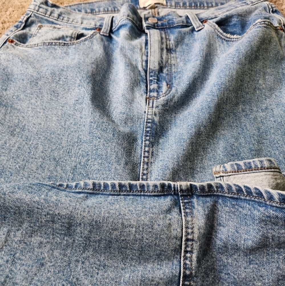 Women's Denim Maxi Skirt - Universal Thread Light Size 24 - Picture 4 of 12
